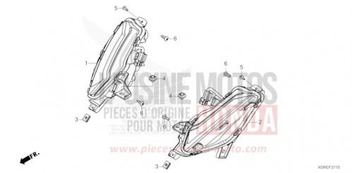 CLIGNOTANT AVANT SH125ADT de 2026